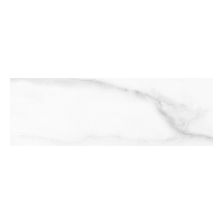 Luminere Statuario Nuovo White 4x12 Polished Porcelain Tile
