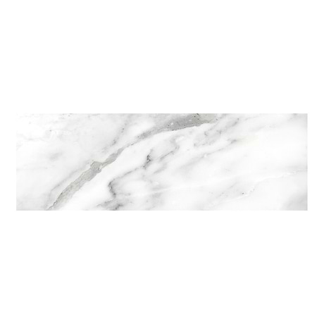 Luminere Arabescato White 4x12 Matte Porcelain Tile