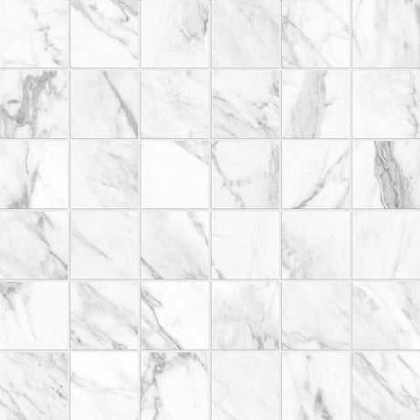 Luminere Statuarietto White 2x2 Matte Porcelain Mosaic Tile