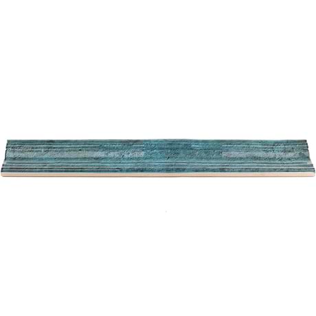 Castle  Denim 2x12 Polished Ceramic Chair Rail Liner