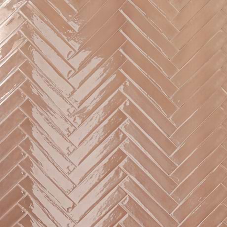 Paint Terracotta Brown 3x16 Polished Porcelain Subway Tile