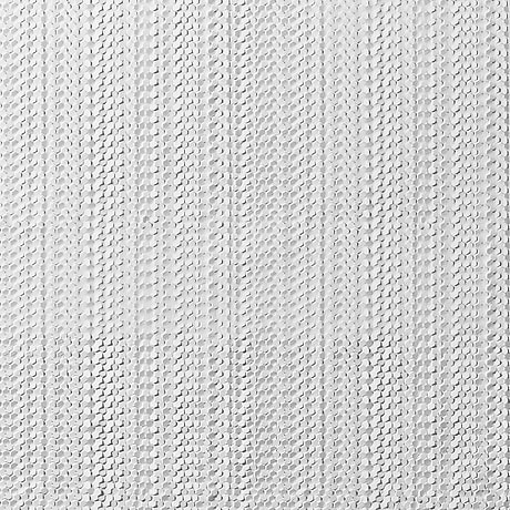 Sound Echo White 3D Hexagon Matte Resin Mosaic