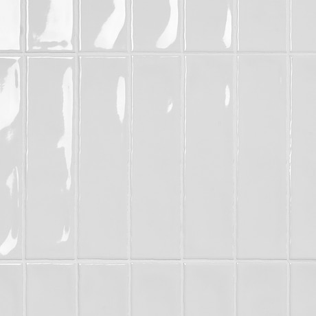 Lancaster Bianco White 3X12 Polished Ceramic Subway Tile