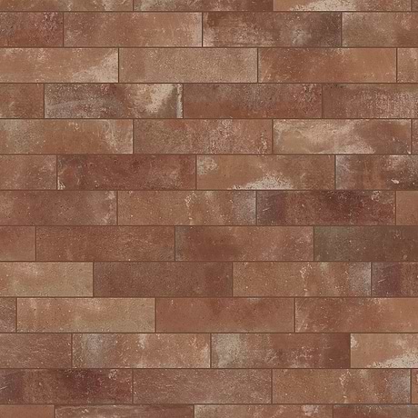 Brick Rustico Rosso Red 3x12 Matte Porcelain Subway Tile