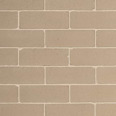 Brownstone Beige 3x7 Tumbled Wire Cut Clay Thin Brick Tile