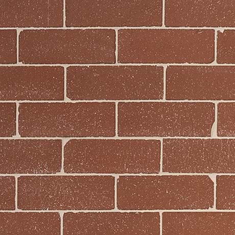 Brownstone Red 3x7 Tumbled Wire Cut Clay Thin Brick Tile
