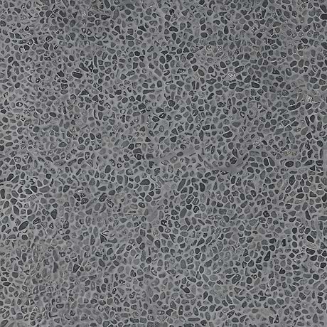 Nature Micro Lava Black Honed Natural Stone Mosaic