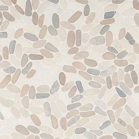 Nature Oval Lombok Beige Honed Natural Stone Mosaic