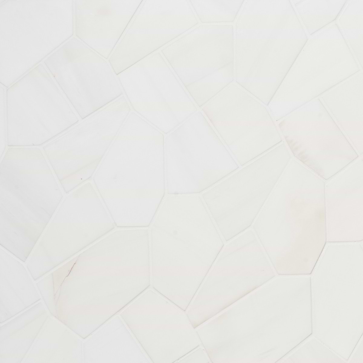 NATURE ORGANICA White Dolomite Honed Marble Mosaic Tile