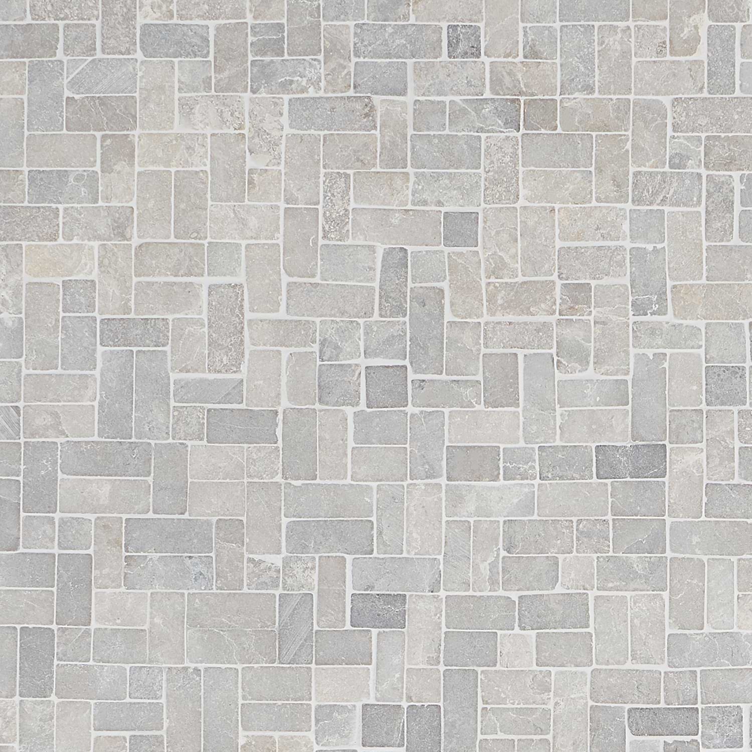 NATURE ANTIQUE Pram Gray Honed Natural Stone Mosaic
