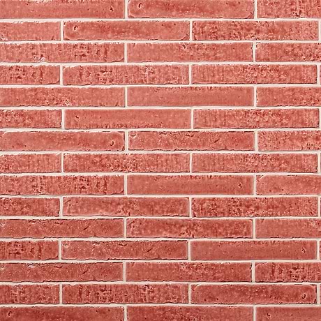 Wabi Sabi Coralito Terracotta Pink 1.5x9 Crackled Glossy Ceramic Tile