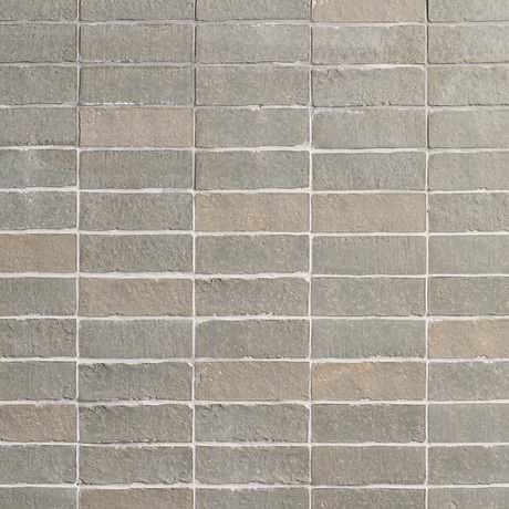 Brixon Seawater Gray 1.5x4 Stacked Matte Porcelain Mosaic Tile