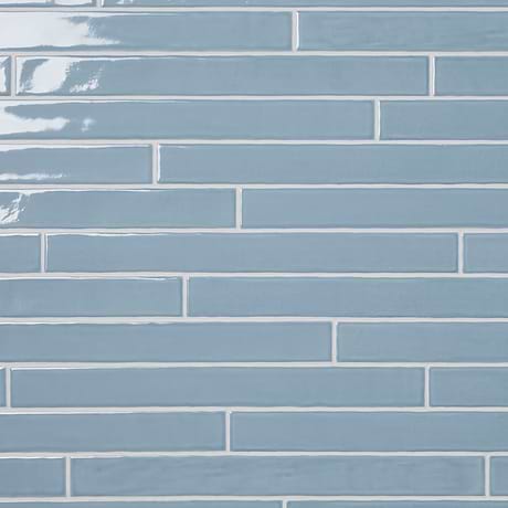 Carolina Sky Blue 2X20 Polished Ceramic Tile