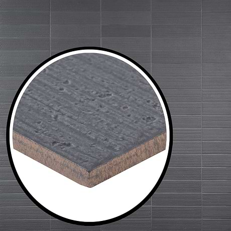 Charlotte Moon Gray 3x10 Textured Matte Ceramic Subway Tile
