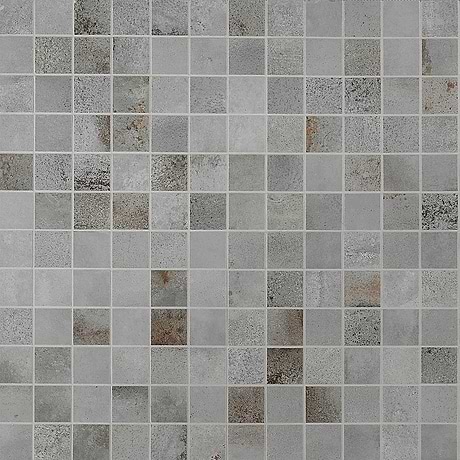 Flatiron 2.0 Gray 2x2 Matte Porcelain Mosaic Tile by Angela Harris