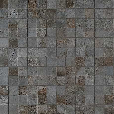 Flatiron 2.0 Graphite Gray 2x2 Matte Porcelain Mosaic Tile by Angela Harris