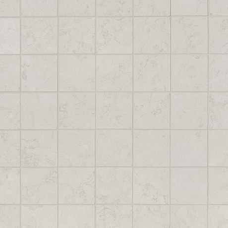 Corretta Bianco White 3x3 Matte Porcelain Mosaic Tile