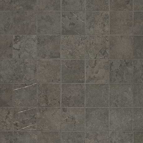 Corretta Mocha Gray 3x3 Matte Porcelain Mosaic Tile