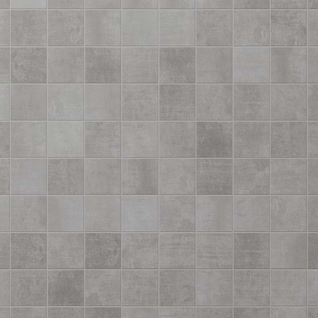 Basic Cement Silver 2X2 Matte Porcelain Mosaic