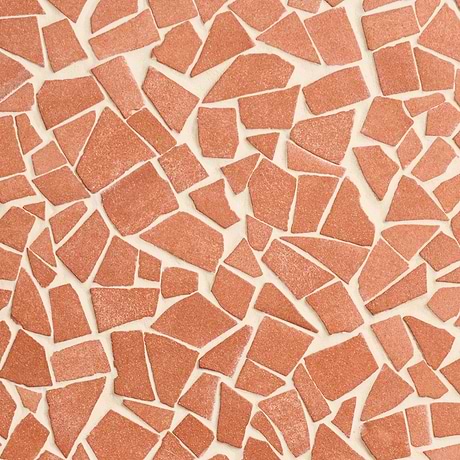 Terra Cortona Piazza Matte Terracotta Mosaic Tile