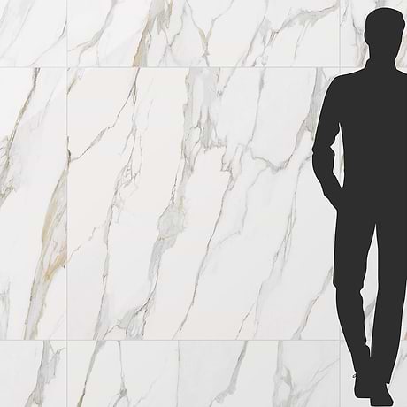 Minera Aurora Gold 48x48 Polished Porcelain Tile