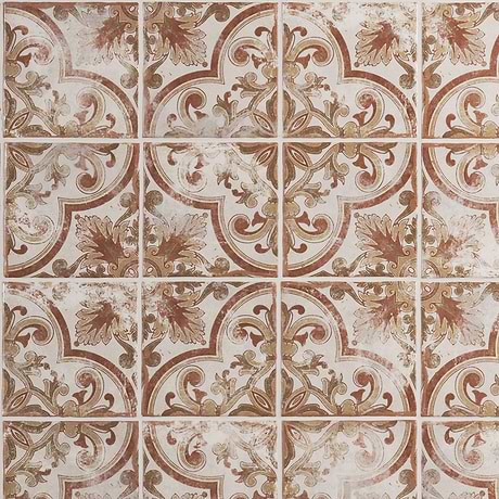 Talia Vila Terracotta 5x5 Matte Ceramic Tile by Paula Purroy