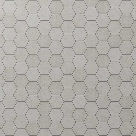 Portrait Ivory Beige 2" Hex Matte Mosaic Tile