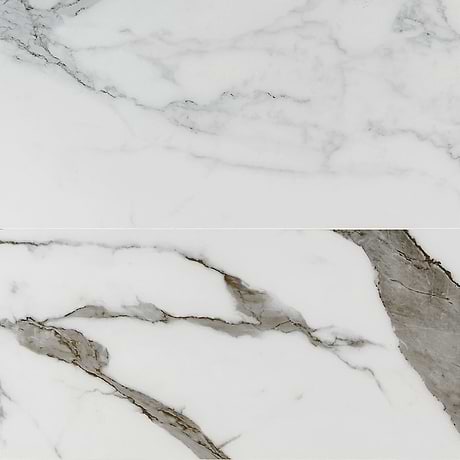 DreamStone Statuario Valley White 12x24 Matte Porcelain Tile