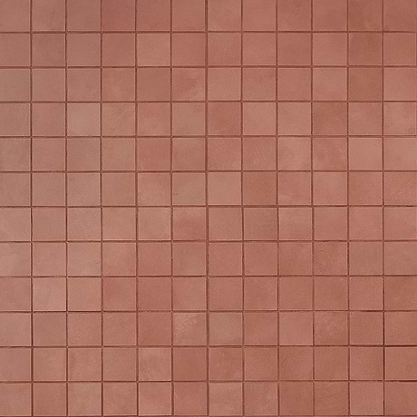 Clay Grace Red 2x2 Matte Porcelain Mosaic