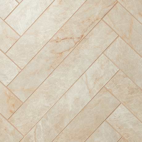 Grand Taj Mahal Champagne Beige 4x24 Stone Look Matte Porcelain Tile