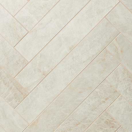 Grand Taj Mahal Pearl Beige 4x24 Stone Look Matte Porcelain Tile