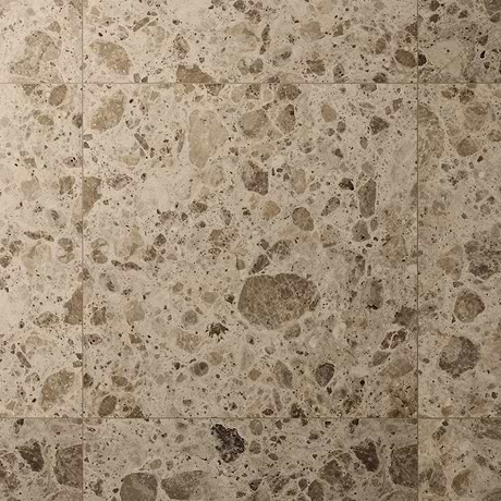 Rizo Desert Beige 48x48 Terrazzo Look Matte Porcelain Tile