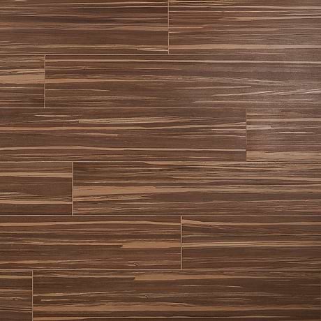 Willow Walnut Brown 8x48 Wood Look Matte Porcelain Tile