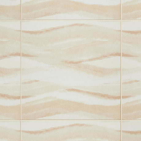 Rhodesa Dune Beige 16x16 Matte Porcelain Tile by Kravet