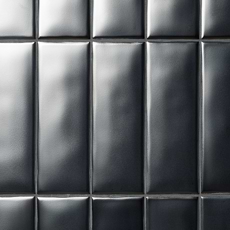 Telos Midnight Metallic 4x12 Matte Ceramic Tile