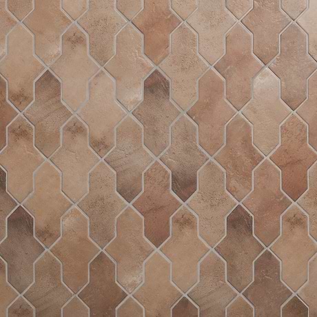 Parma Cruz Cotto Brown 5x8 Terracotta Look Matte Porcelain Tile