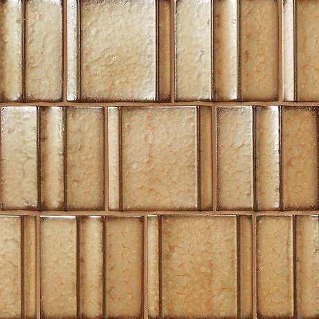 Kinro Golden Brown 6x6 Metallic Look Matte Porcelain Tile