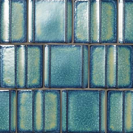 Kinro Ocean Blue 6x6 Metallic Look Matte Porcelain Tile