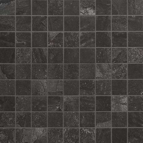 Santo Charcoal Black 2x2 Matte Porcelain Mosaic Tile