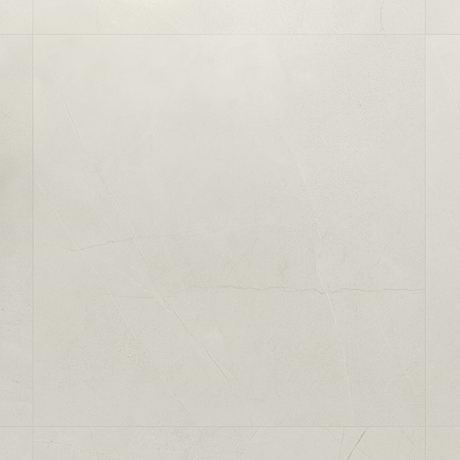 Theo Blanco White 48x48 Marble Look Antique Satin Porcelain Tile