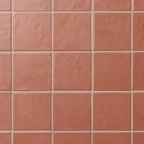 Valenova Clay Terracotta 5x5 Matte Ceramic Tile by Stacy Garcia