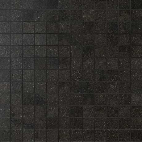 Acadia  Charcoal Black 2x2 Matte Porcelain Mosaic Tile