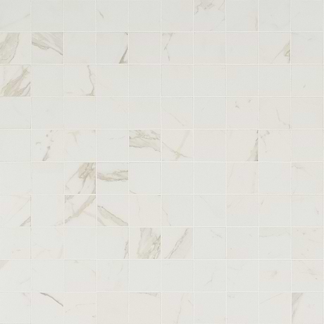 Versilia Calacatta Oro White 2x2 Matte Porcelain Mosaic