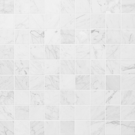 Bianco Carrara 2x2 Honed Marble Mosaic Tile