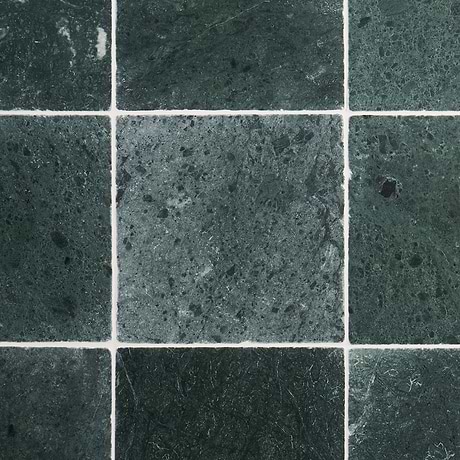Avanti Verde Green 12x12 Tumbled Marble Tile