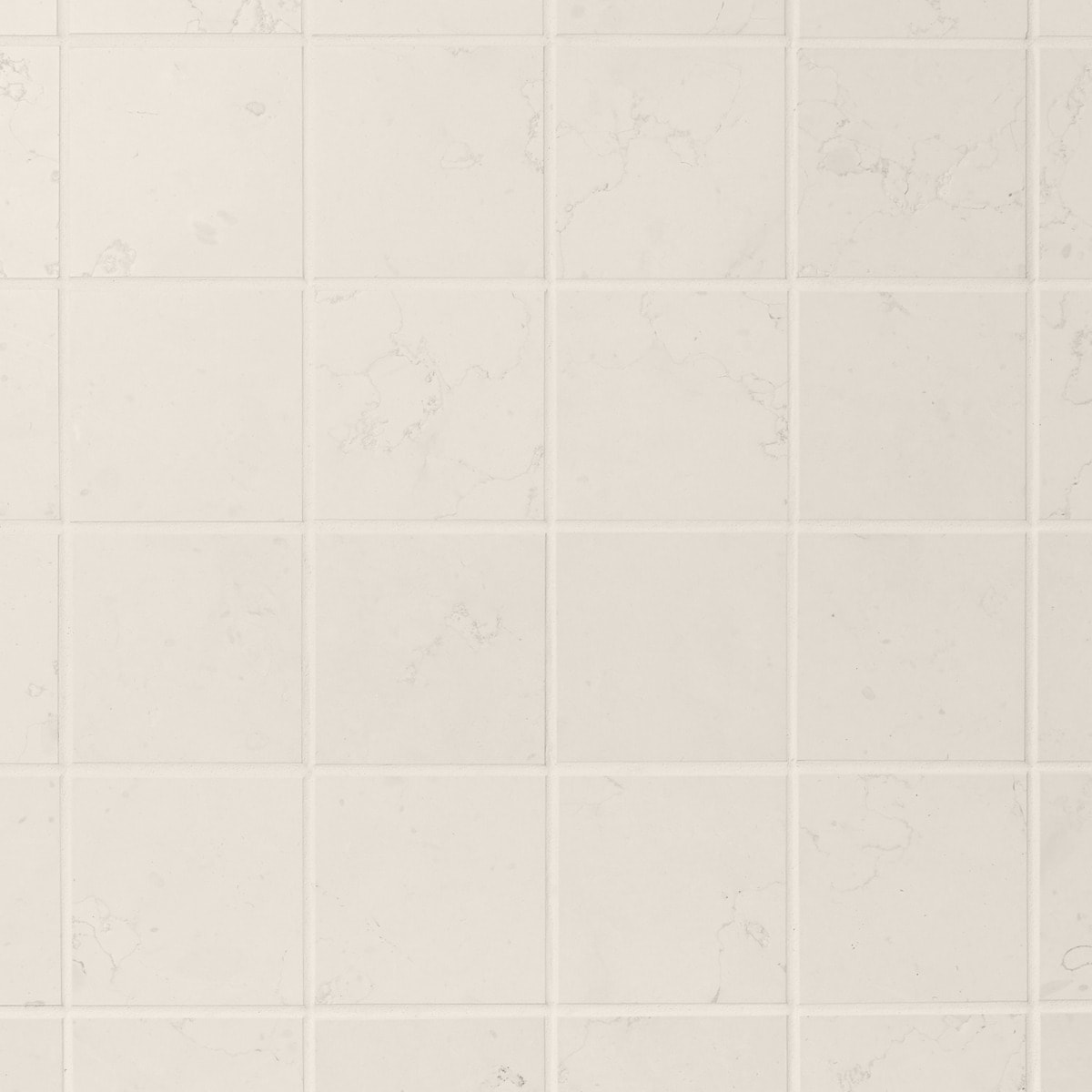 BIANCO PERLINO 4x4 Brushed Marble Tile