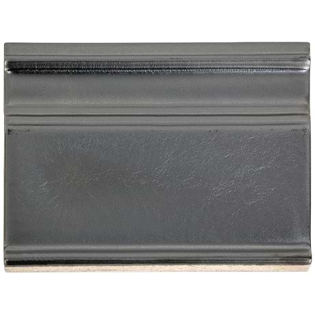Nabi Metallic Gunmetal Gray 6x8 Matte Glass Base Molding Liner