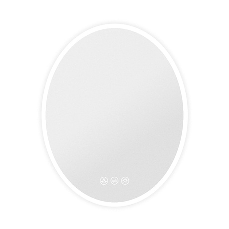 Rige 20x36" Oval LED Mirror