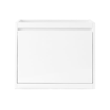 Mantova Mantova Glossy White 24" Floating Vanity without Top by JMV