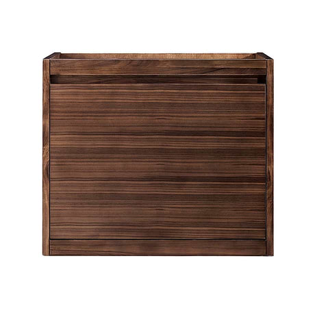 Mantova Mantova Mid-Century Walnut 24" Floating Vanity without Top by JMV